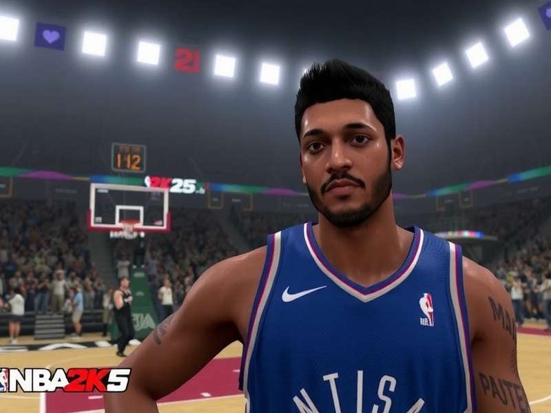 NBA 2K25 Ultimate Hoops MyCAREER Mode showing Indian storyline 'From Gully to Glory'